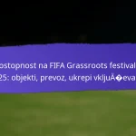 Zdravje in varnostni izidi iz FIFA Grassroots festivalov 2025: protokoli, povratne informacije udeležencev, izboljšave